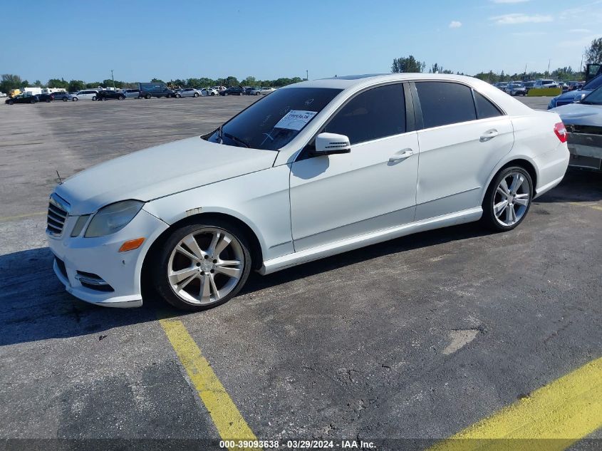 WDDHF5KB7DA708393 | 2013 MERCEDES-BENZ E 350