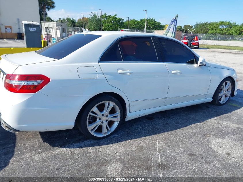 WDDHF5KB7DA708393 | 2013 MERCEDES-BENZ E 350