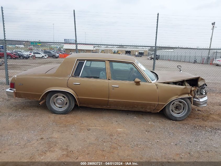 1981 Chevrolet Malibu VIN: 1G1AT69J2BK456950 Lot: 39093721