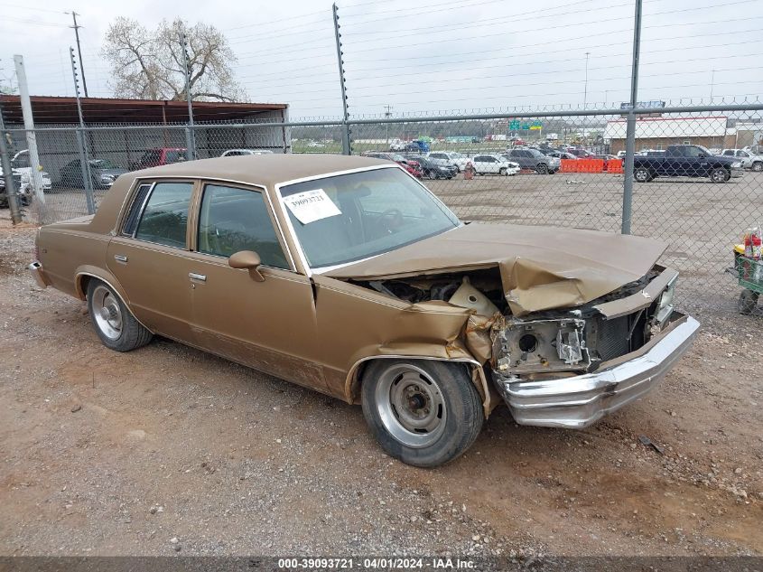 1981 Chevrolet Malibu VIN: 1G1AT69J2BK456950 Lot: 39093721