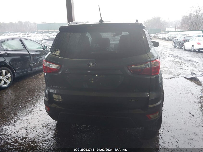 2019 FORD ECOSPORT SE - MAJ6S3GL2KC264396