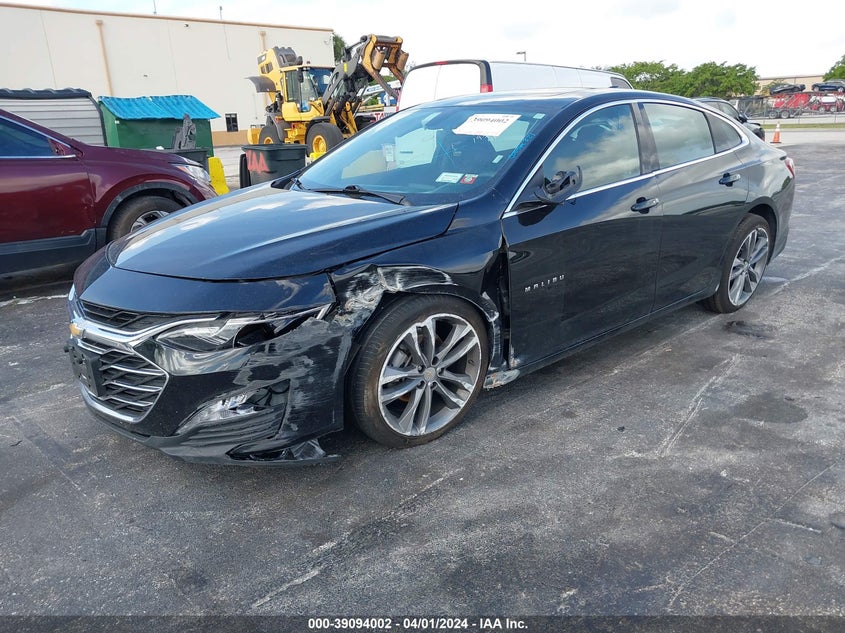 2022 CHEVROLET MALIBU LT - 1G1ZD5ST2NF193023