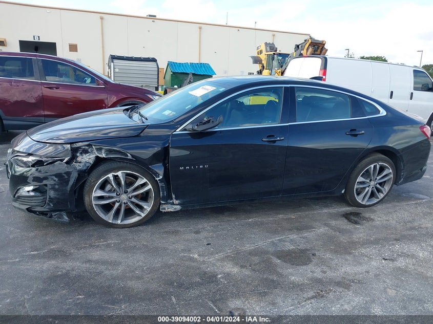 2022 CHEVROLET MALIBU LT - 1G1ZD5ST2NF193023