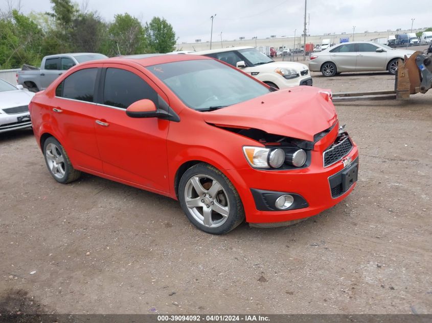 2012 Chevrolet Sonic 2Lz VIN: 1G1JE5SH0C4170032 Lot: 39094092