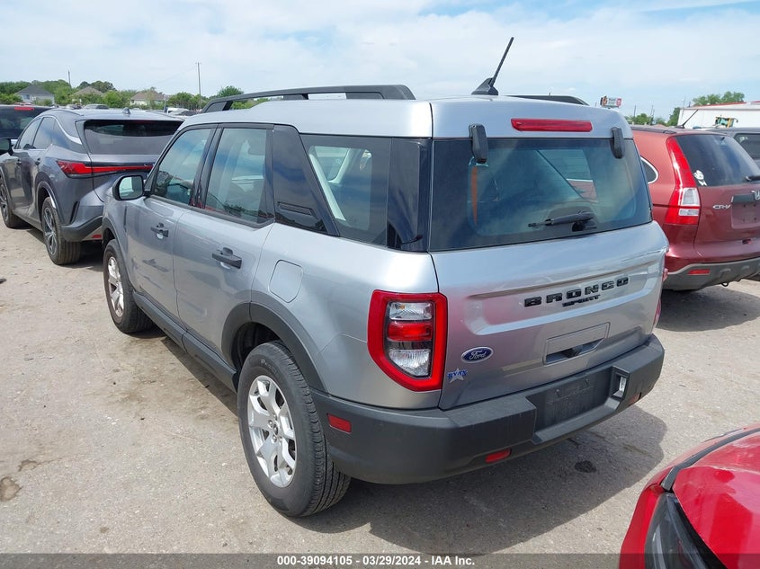 2022 Ford Bronco Sport VIN: 3FMCR9A61NRD66238 Lot: 39094105