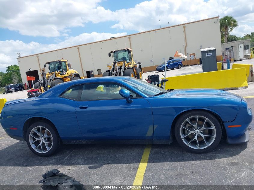 2C3CDZJG6NH249721 | 2022 DODGE CHALLENGER