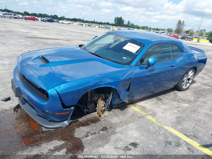 2C3CDZJG6NH249721 | 2022 DODGE CHALLENGER