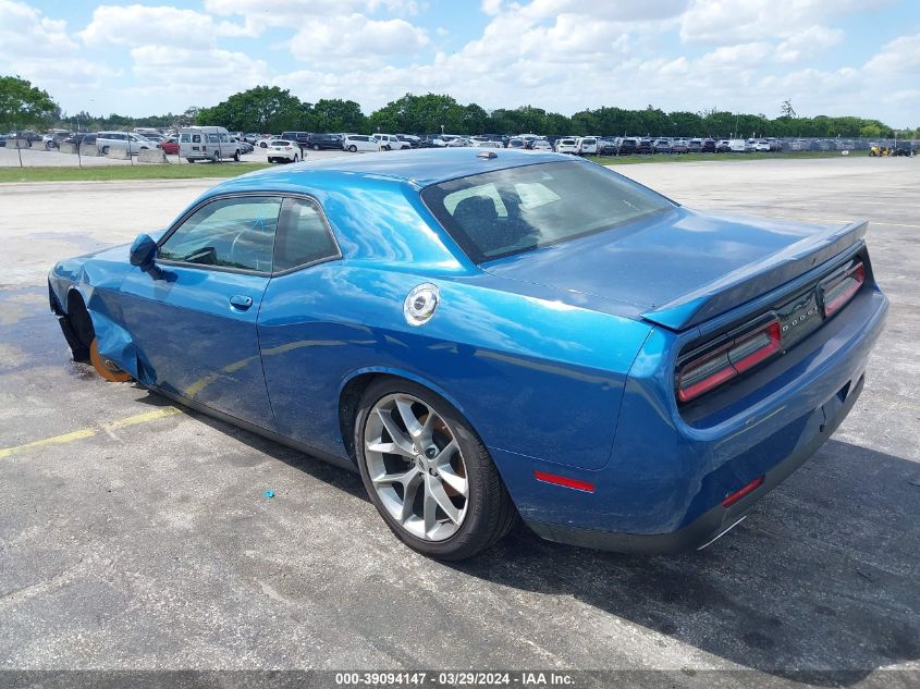 2C3CDZJG6NH249721 | 2022 DODGE CHALLENGER