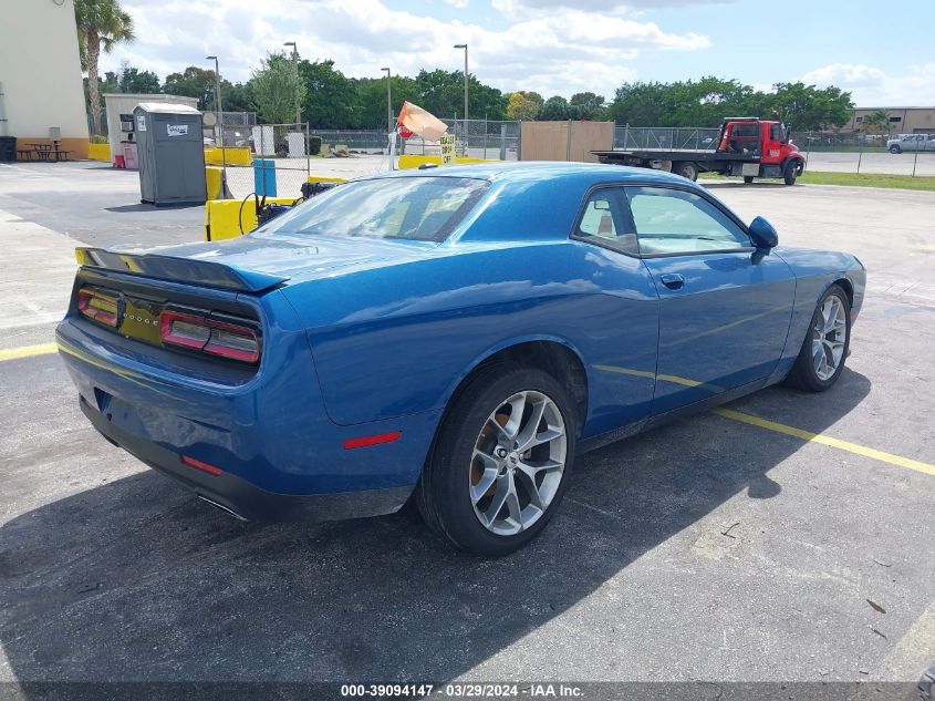 2C3CDZJG6NH249721 | 2022 DODGE CHALLENGER