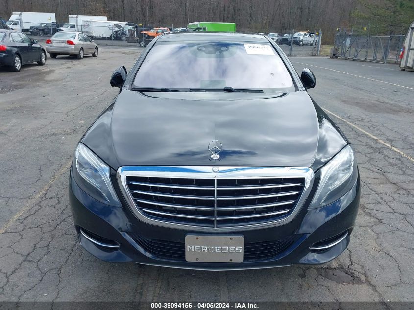 2014 Mercedes-Benz S 550 4Matic VIN: WDDUG8FBXEA041859 Lot: 39094156