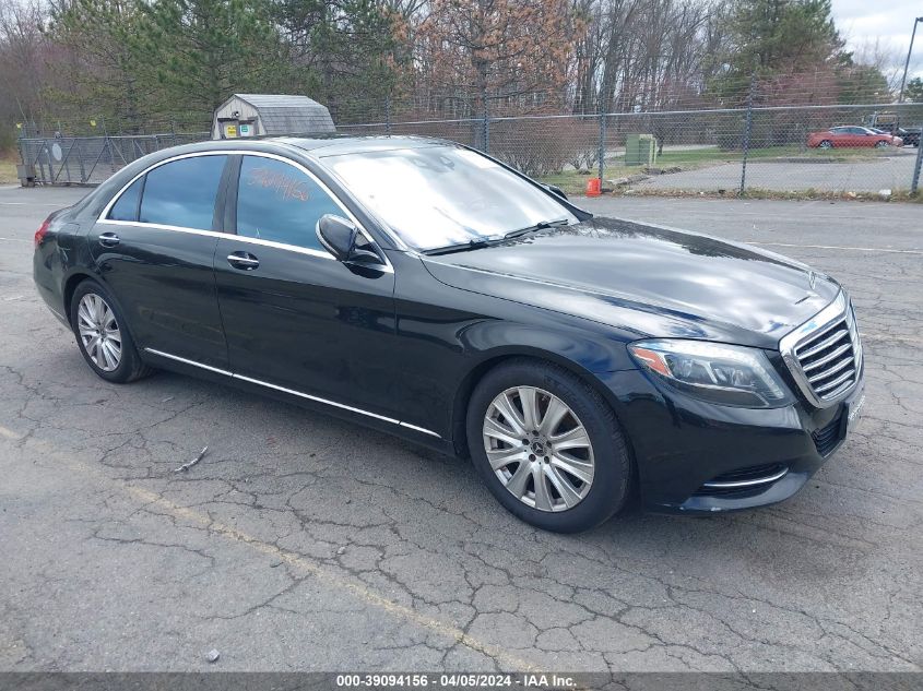 2014 Mercedes-Benz S 550 4Matic VIN: WDDUG8FBXEA041859 Lot: 39094156