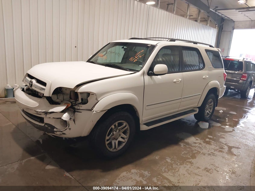 2005 Toyota Sequoia Limited V8 VIN: 5TDBT48A35S255749 Lot: 39094174