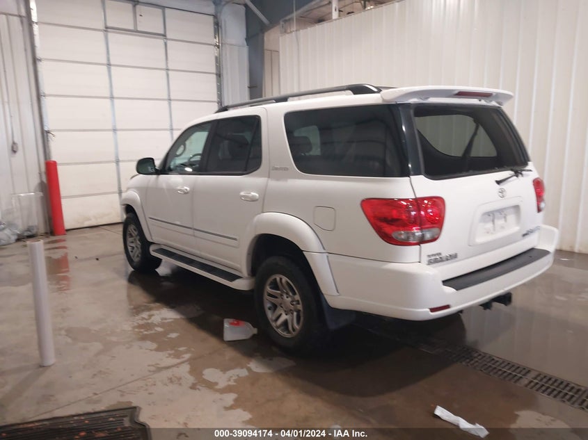 2005 Toyota Sequoia Limited V8 VIN: 5TDBT48A35S255749 Lot: 39094174