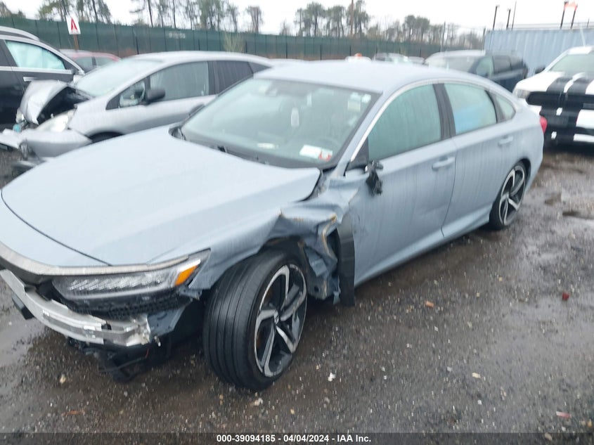 2022 HONDA ACCORD 1.5L I-4 DI, DOHC, V(VIN: 1HGCV1F34NA036959