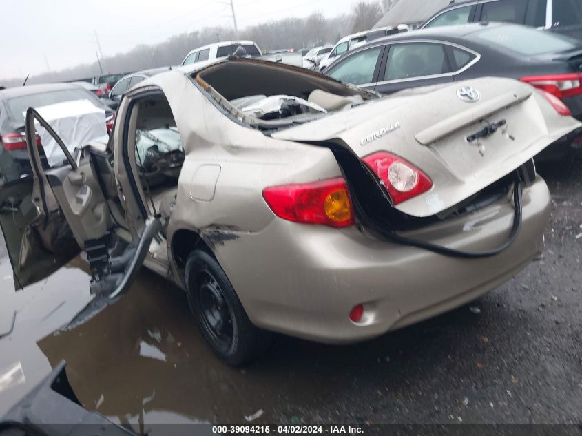 2010 Toyota Corolla Le VIN: 2T1BU4EE3AC292128 Lot: 39094215