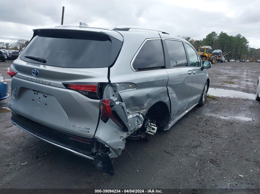 2023 TOYOTA SIENNA 2.5L I-4 DI, DOHC, V(VIN: 5TDESKFC8PS105261