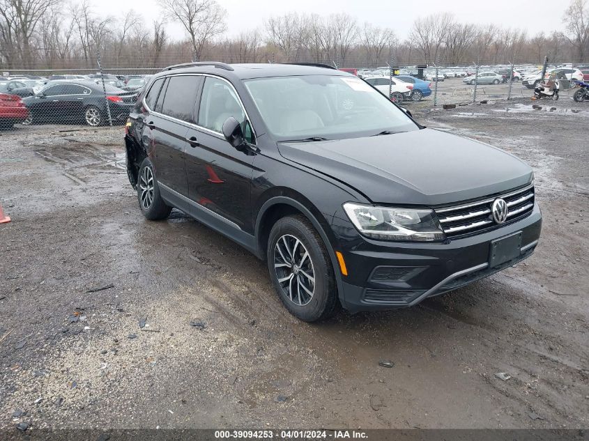 2021 VOLKSWAGEN TIGUAN 2.0T SE/2.0T SE R-LINE BLACK/2.0T SEL - 3VV2B7AX3MM058681