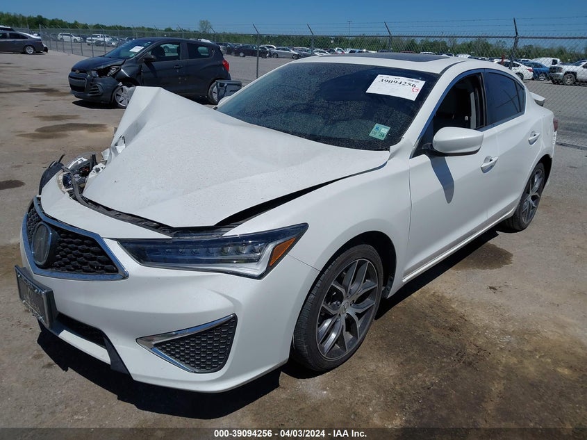 2022 Acura Ilx Premium Package VIN: 19UDE2F72NA001804 Lot: 39094256