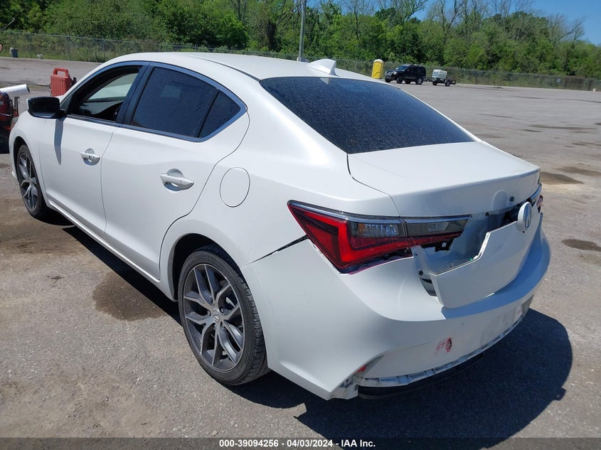 2022 Acura Ilx Premium Package VIN: 19UDE2F72NA001804 Lot: 39094256
