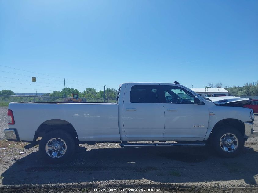 2022 Ram 2500 Big Horn 4X4 8' Box VIN: 3C6UR5JL8NG247547 Lot: 39094295