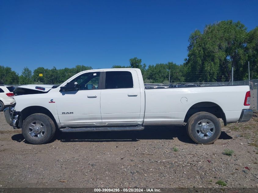 2022 Ram 2500 Big Horn 4X4 8' Box VIN: 3C6UR5JL8NG247547 Lot: 39094295