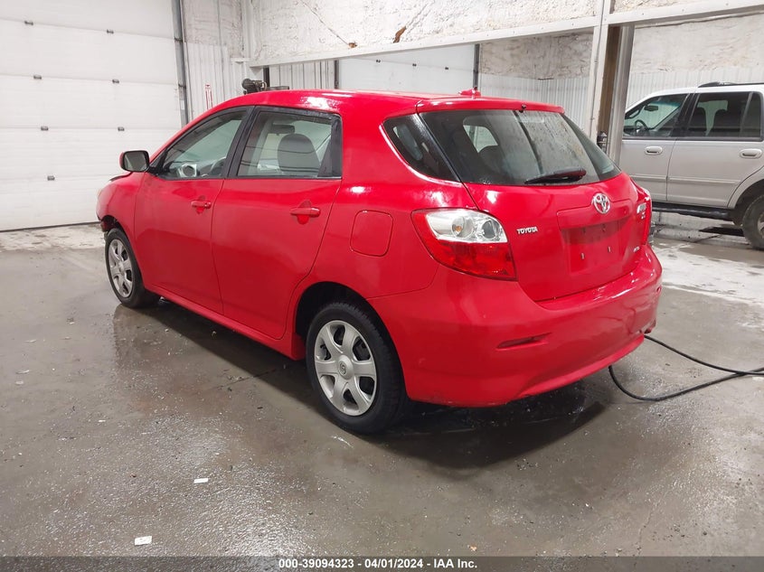 2010 Toyota Matrix S VIN: 2T1LE4EE7AC012552 Lot: 39094323