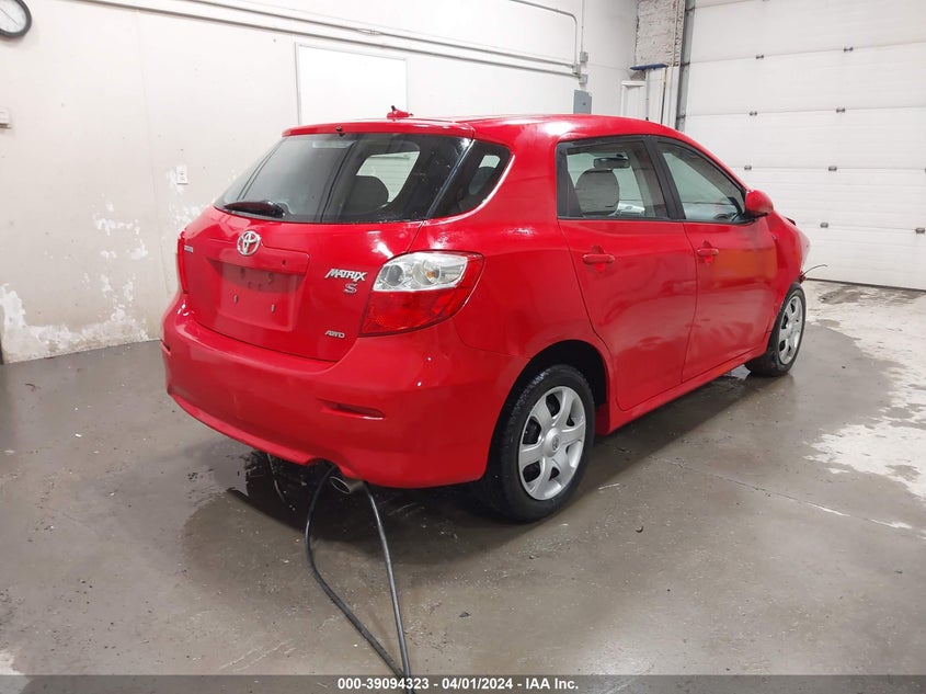 2010 Toyota Matrix S VIN: 2T1LE4EE7AC012552 Lot: 39094323