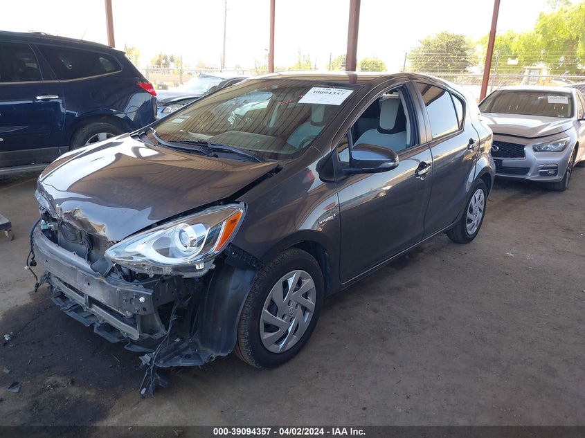 2015 Toyota Prius C One VIN: JTDKDTB33F1584435 Lot: 39094357