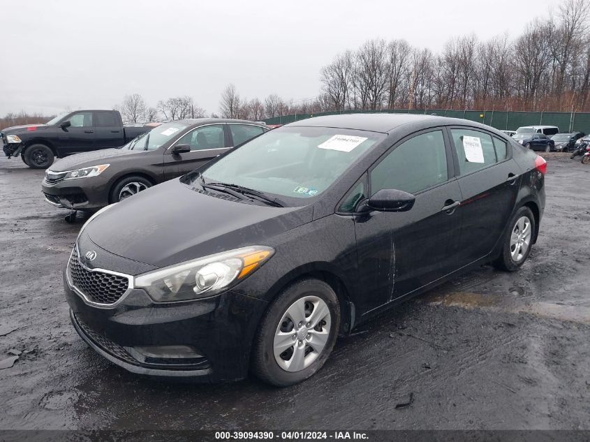 KNAFK4A65F5432168 | 2015 KIA FORTE