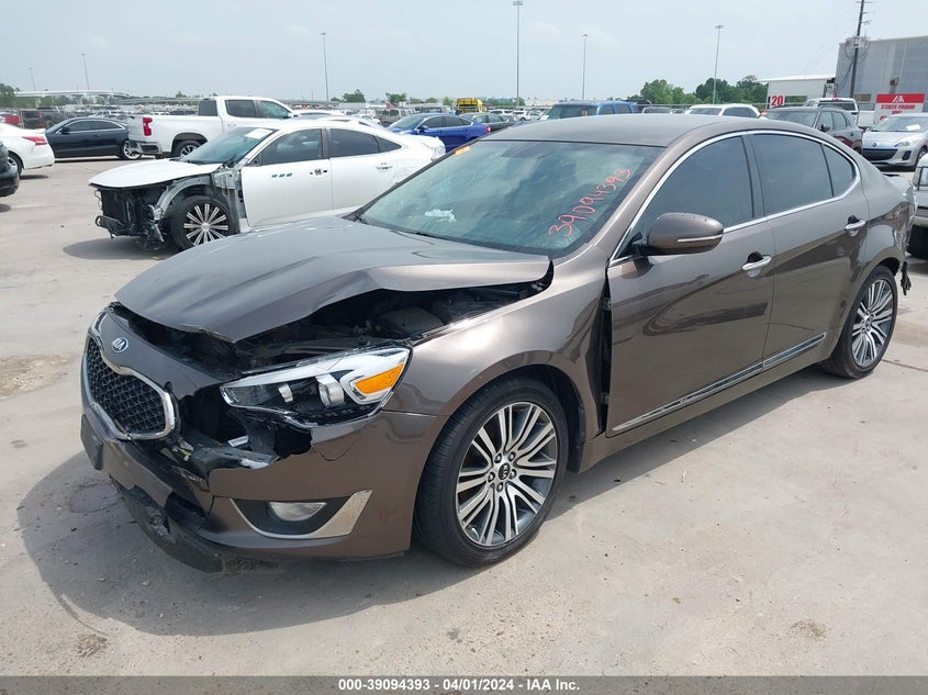 2014 Kia Cadenza Premium VIN: KNALN4D75E5144230 Lot: 39094393