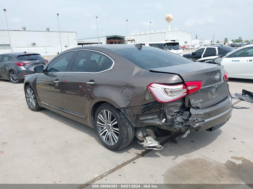 2014 Kia Cadenza Premium VIN: KNALN4D75E5144230 Lot: 39094393