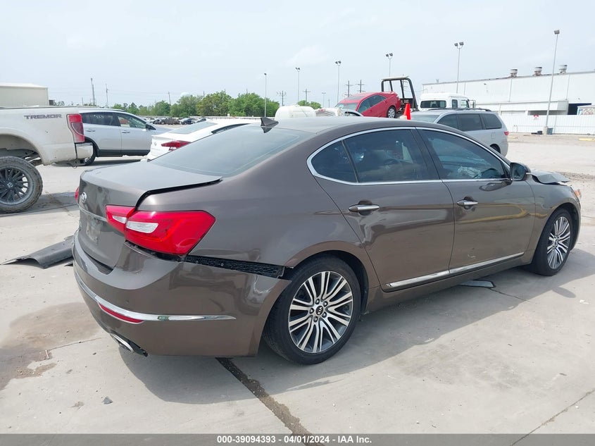 2014 Kia Cadenza Premium VIN: KNALN4D75E5144230 Lot: 39094393