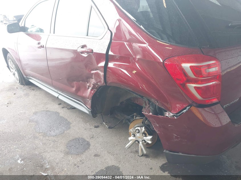 2017 CHEVROLET EQUINOX LT - 2GNALCEK6H1605283