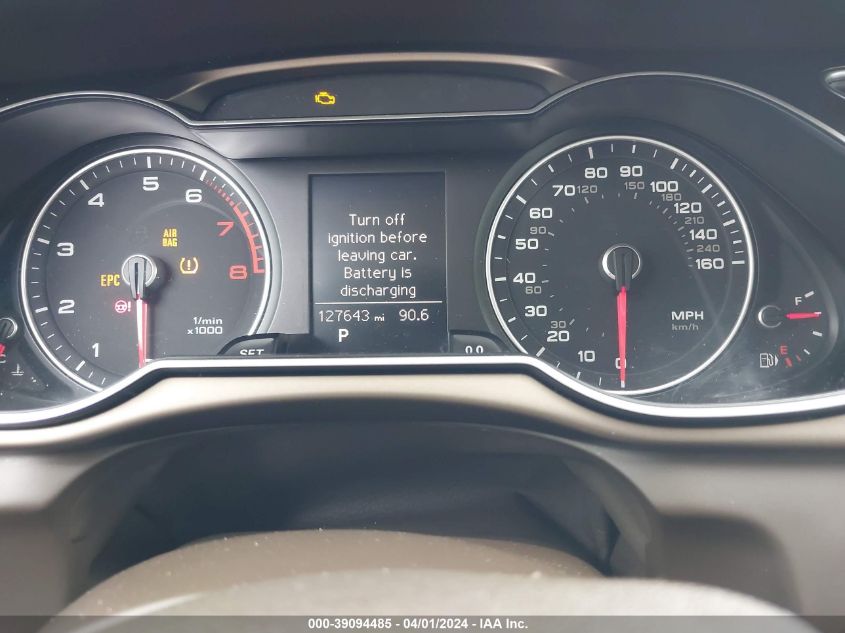 2014 AUDI A4 2.0T PREMIUM - WAUBFAFL1EN020523