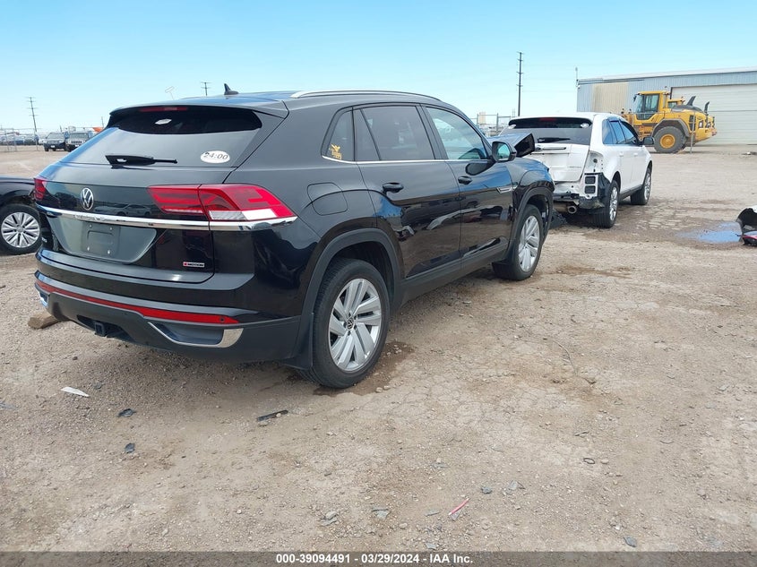 2022 VOLKSWAGEN ATLAS CROSS SPORT 3.6L V6 SE W/TECHNOLOGY - 1V2HE2CA6NC207954