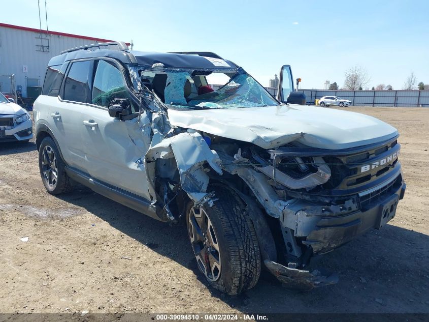 2021 Ford Bronco Sport Outer Banks VIN: 3FMCR9C60MRA68307 Lot: 39094510