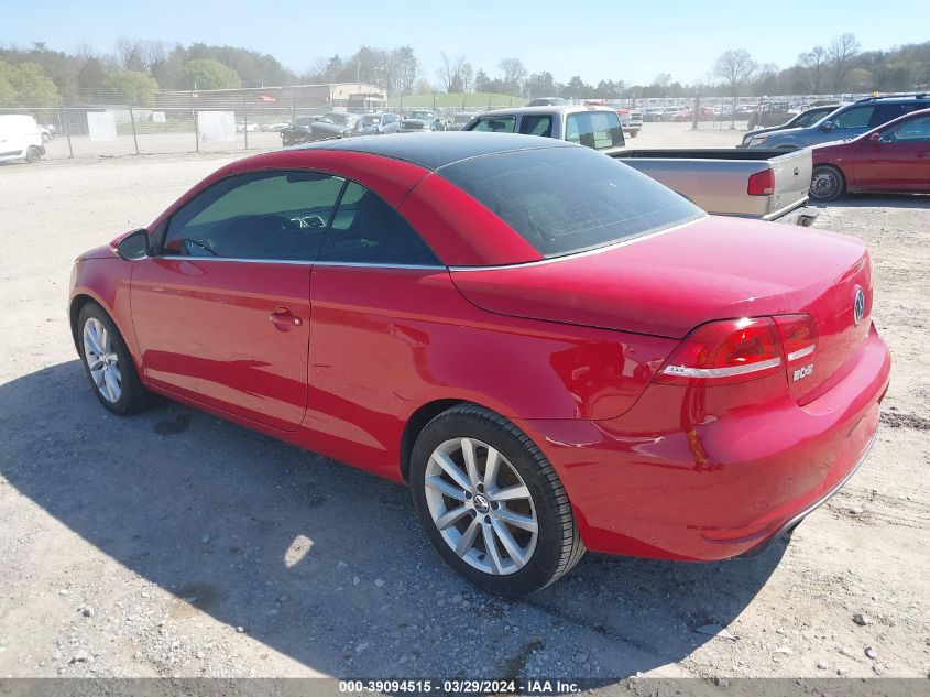 WVWBW7AH3CV006564 | 2012 VOLKSWAGEN EOS