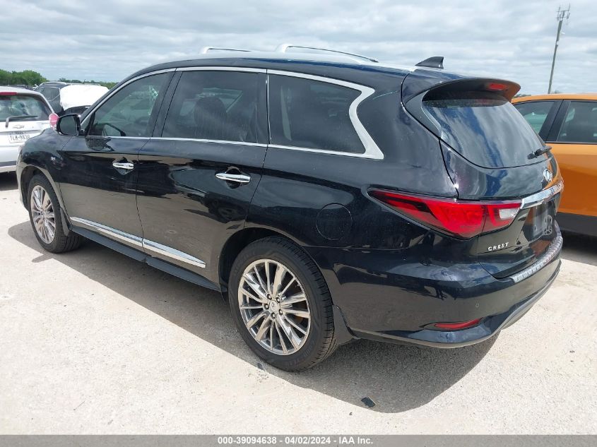 2019 Infiniti Qx60 Luxe VIN: 5N1DL0MN5KC553092 Lot: 39094638