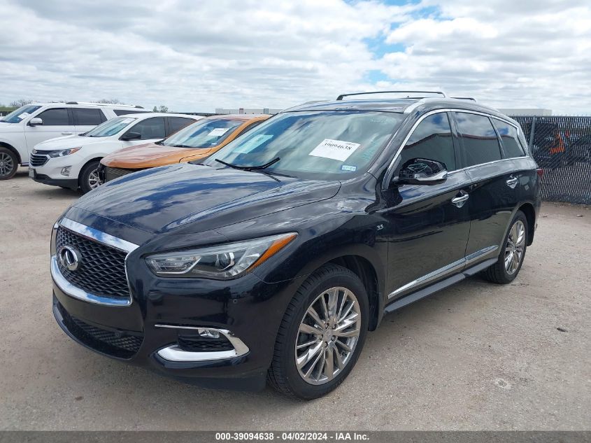 2019 Infiniti Qx60 Luxe VIN: 5N1DL0MN5KC553092 Lot: 39094638