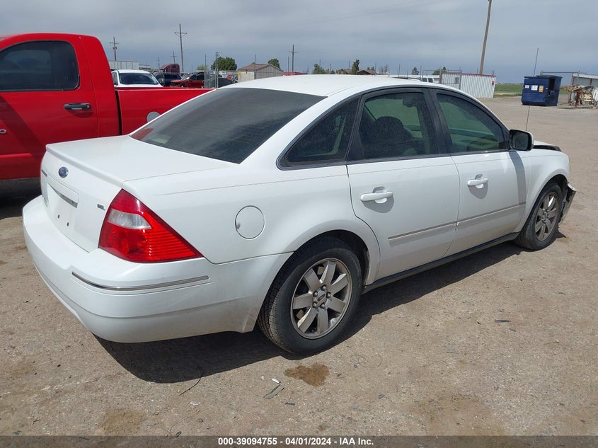2005 Ford Five Hundred Sel VIN: 1FAFP24145G204616 Lot: 39094755