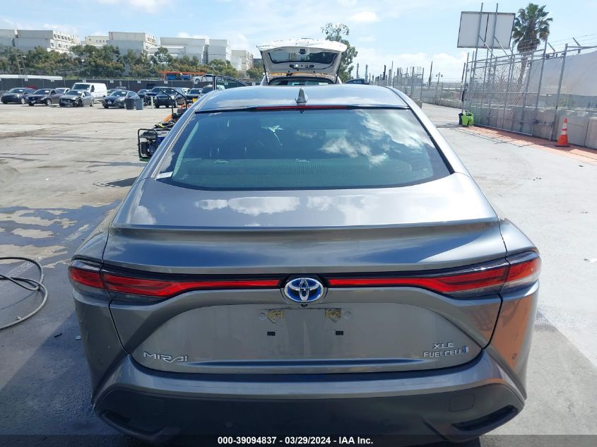 JTDAAAAA6NA004814 2022 Toyota Mirai Xle