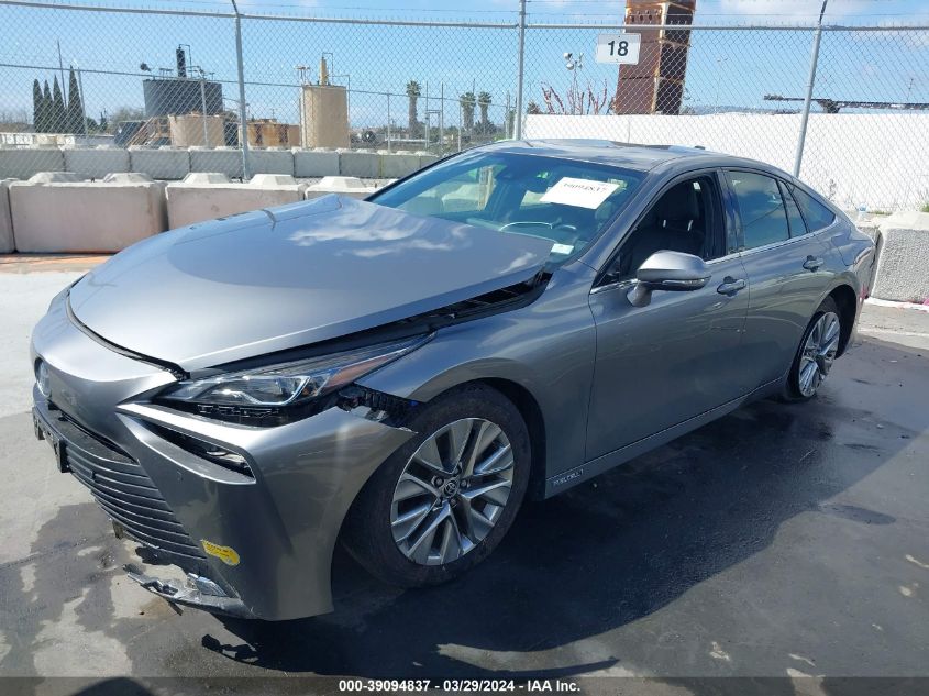 JTDAAAAA6NA004814 2022 Toyota Mirai Xle