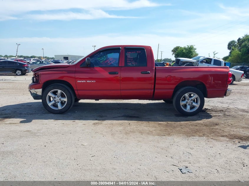 1D7HA18P67S262116 2007 Dodge Ram 1500 Slt