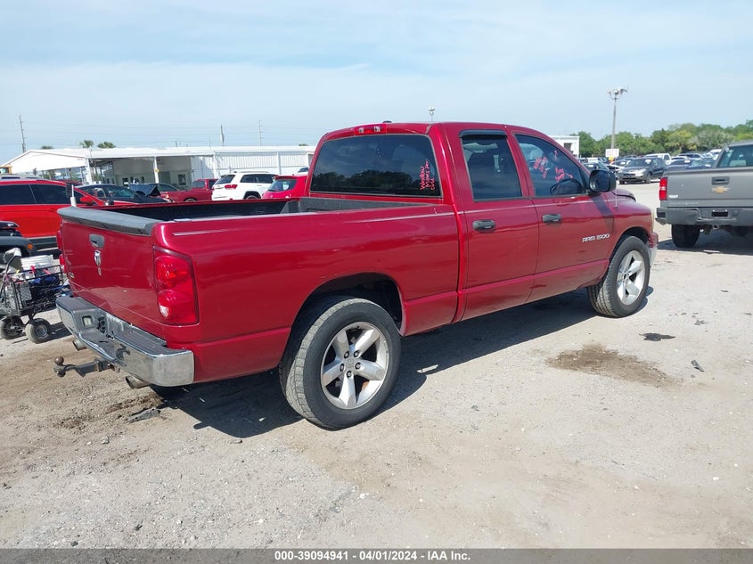 1D7HA18P67S262116 2007 Dodge Ram 1500 Slt