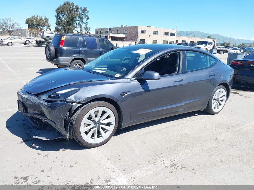 2021 TESLA MODEL 3 U  U UX(VIN: 5YJ3E1EB6MF028892
