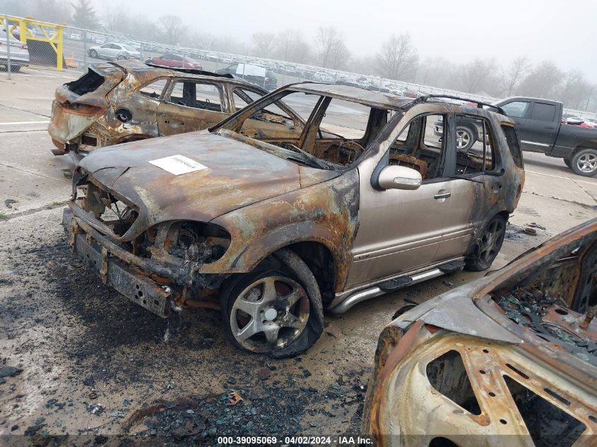 2003 Mercedes-Benz Ml 500 VIN: 4JGAB75E63A439869 Lot: 39095069