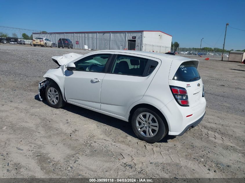 2017 Chevrolet Sonic Lt Auto VIN: 1G1JG6SH9H4168271 Lot: 39095118