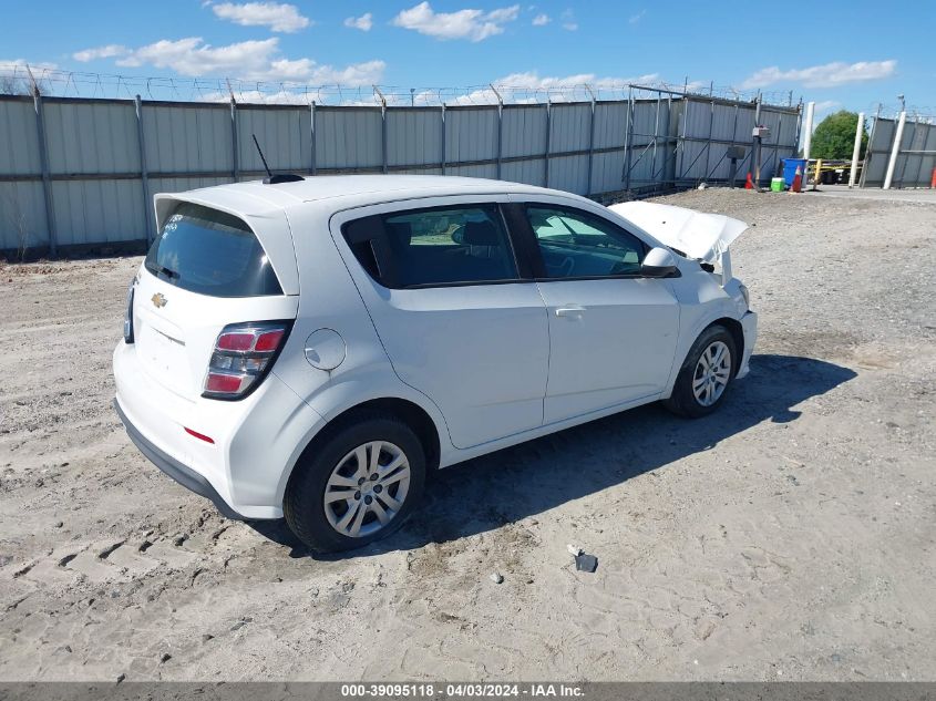 2017 Chevrolet Sonic Lt Auto VIN: 1G1JG6SH9H4168271 Lot: 39095118