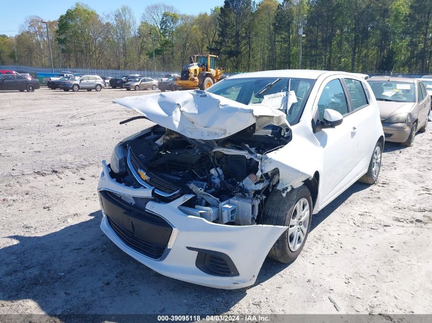 2017 Chevrolet Sonic Lt Auto VIN: 1G1JG6SH9H4168271 Lot: 39095118