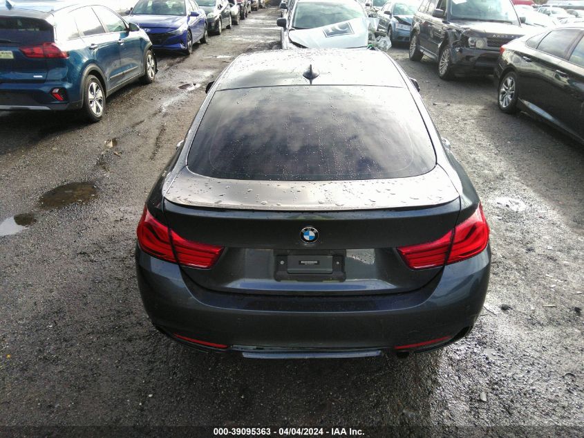 2019 BMW 440I Gran Coupe xDrive VIN: WBA4J7C52KBM76222 Lot: 39095363